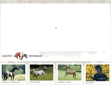 Tablet Screenshot of gestuet-osterhof.de